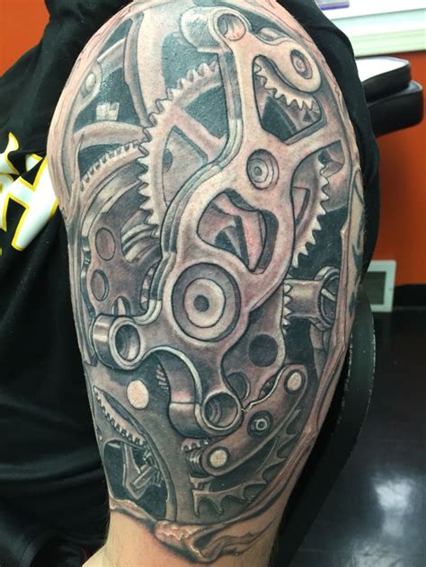 mechanic tattoo|3d mechanical tattoo designs.